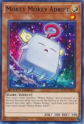 Mokey Mokey Adrift [SGX4-ENE04] Common - Yu-Gi-Oh! - Card Brawlers | Quebec | Canada |