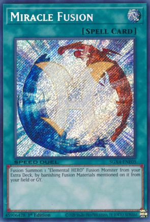 Miracle Fusion (Secret Rare) [SGX4-ENE05] Secret Rare - Yu-Gi-Oh! - Card Brawlers | Quebec | Canada |