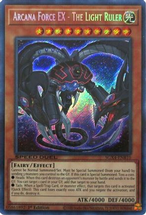 Arcana Force EX - The Light Ruler (Secret Rare) [SGX4-ENB10] Secret Rare - Yu-Gi-Oh! - Card Brawlers | Quebec | Canada |