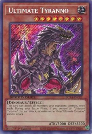 Ultimate Tyranno (Secret Rare) [SGX4-ENC01] Secret Rare - Yu-Gi-Oh! - Card Brawlers | Quebec | Canada |