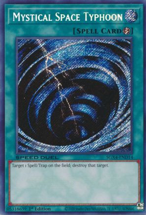 Mystical Space Typhoon (Secret Rare) [SGX4-END14] Secret Rare - Yu-Gi-Oh! - Card Brawlers | Quebec | Canada |