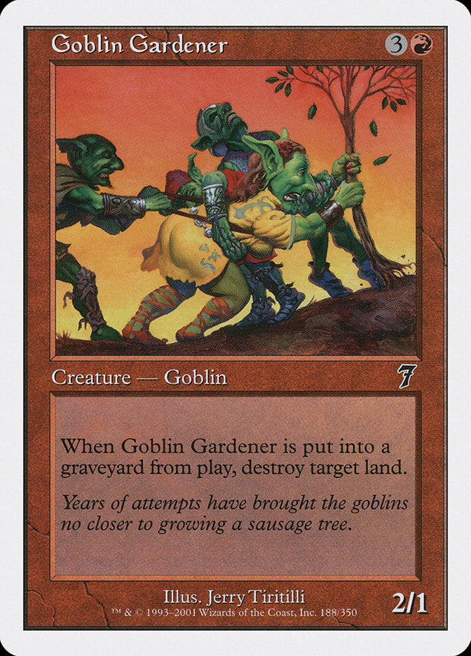 Goblin Gardener [Seventh Edition] - Magic: The Gathering - Card Brawlers | Quebec | Canada |