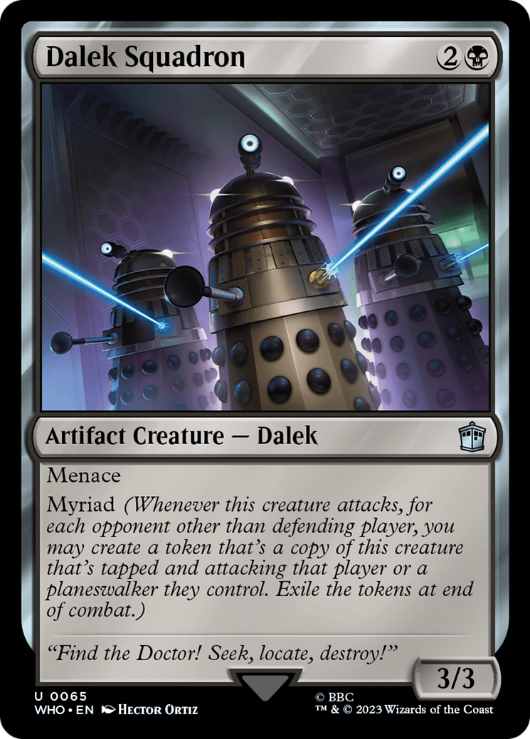 Dalek Squadron [Doctor Who] - Magic: The Gathering - Card Brawlers | Quebec | Canada |