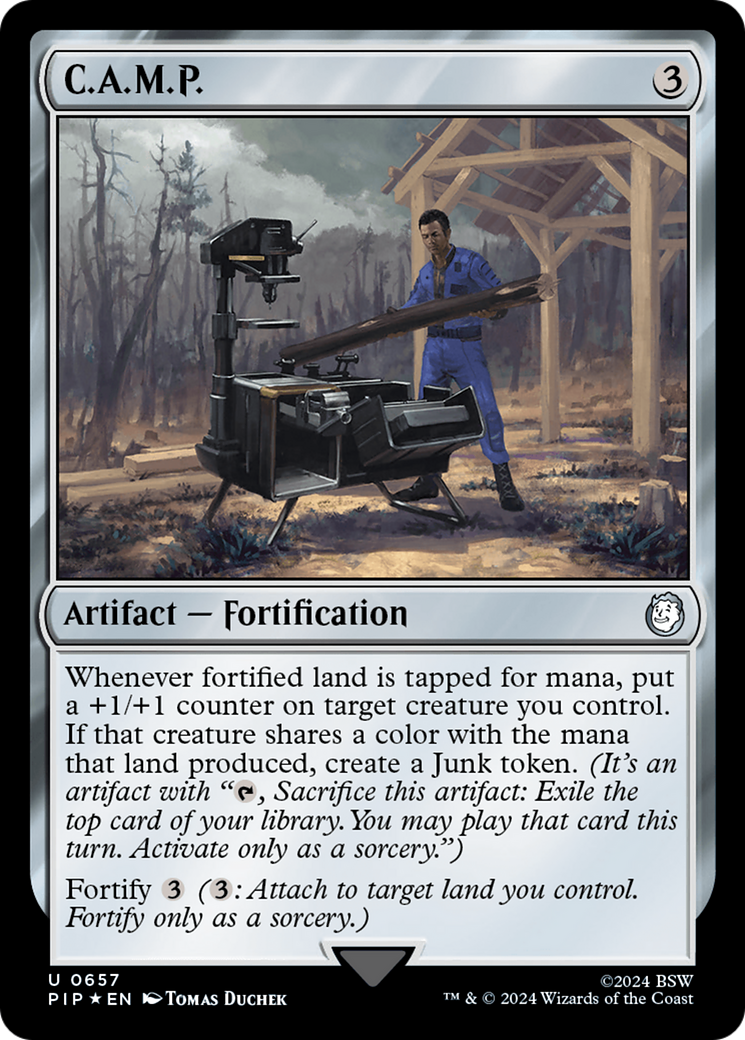 C.A.M.P. (Surge Foil) [Fallout] - Magic: The Gathering - Card Brawlers | Quebec | Canada |
