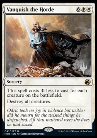 Vanquish the Horde (Promo Pack) [Innistrad: Midnight Hunt Promos] - Magic: The Gathering - Card Brawlers | Quebec | Canada |