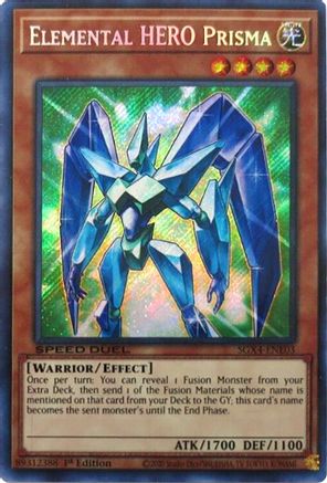 Elemental HERO Prisma (Secret Rare) [SGX4-ENE03] Secret Rare - Yu-Gi-Oh! - Card Brawlers | Quebec | Canada |