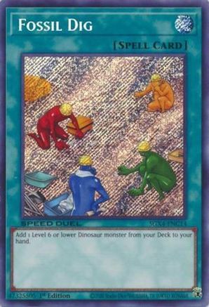 Fossil Dig (Secret Rare) [SGX4-ENC14] Secret Rare - Yu-Gi-Oh! - Card Brawlers | Quebec | Canada |