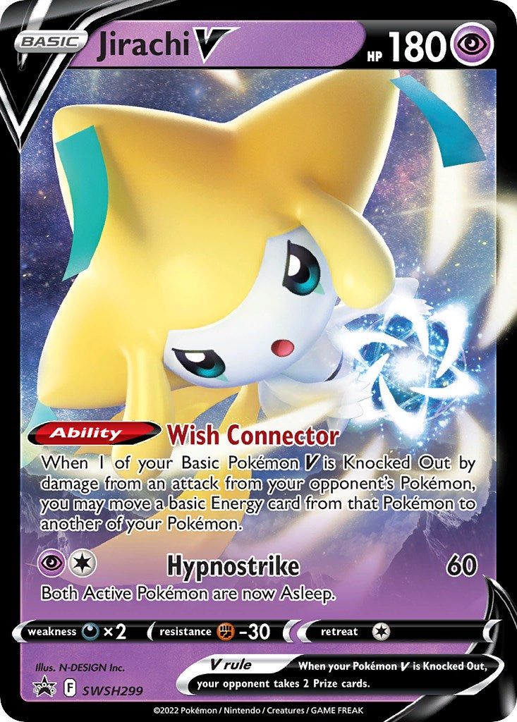 Jirachi V (SWSH299) [Sword & Shield: Black Star Promos] - Pokémon - Card Brawlers | Quebec | Canada |