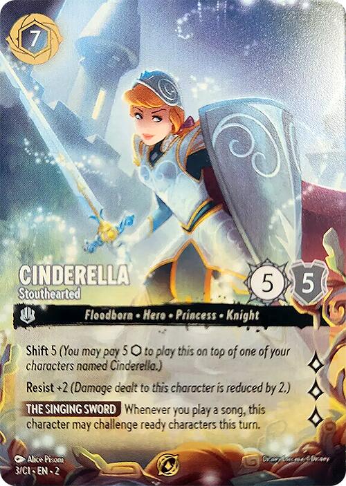 Cinderella - Stouthearted (3) [Promo Cards] - Disney - Card Brawlers | Quebec | Canada |