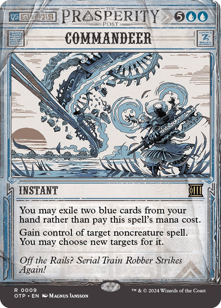 Commandeer [Outlaws of Thunder Junction: Breaking News] - Magic: The Gathering - Card Brawlers | Quebec | Canada |