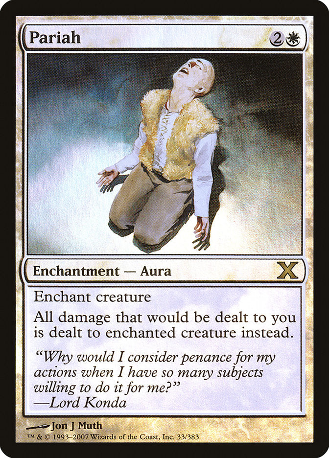 Pariah (Premium Foil) [Tenth Edition] - Magic: The Gathering - Card Brawlers | Quebec | Canada |