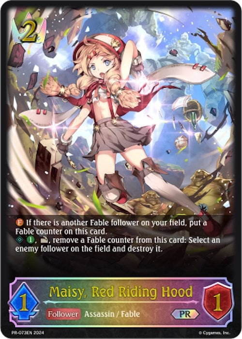 Maisy, Red Riding Hood (PR-073EN) [Promotional Cards] - Bushiroad - Card Brawlers | Quebec | Canada |