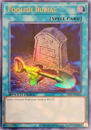Enterrement insensé [STP7-EN004] Ultra Rare 