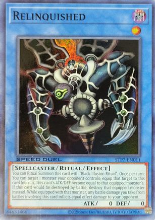 Relinquished [STP7-EN011] Super Rare 