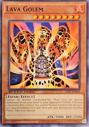 Lava Golem (STP7-EN018) Common / Short Print