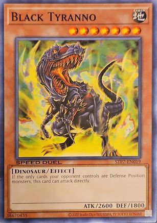 Tyranno noir [STP7-EN019] Commun 