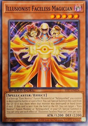 Illusionist Faceless Magician (STP7-EN024) Common / Short Print
