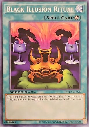 Black Illusion Ritual (STP7-EN025) Common / Short Print