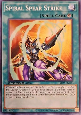 Spiral Spear Strike (STP7-EN028) Common / Short Print