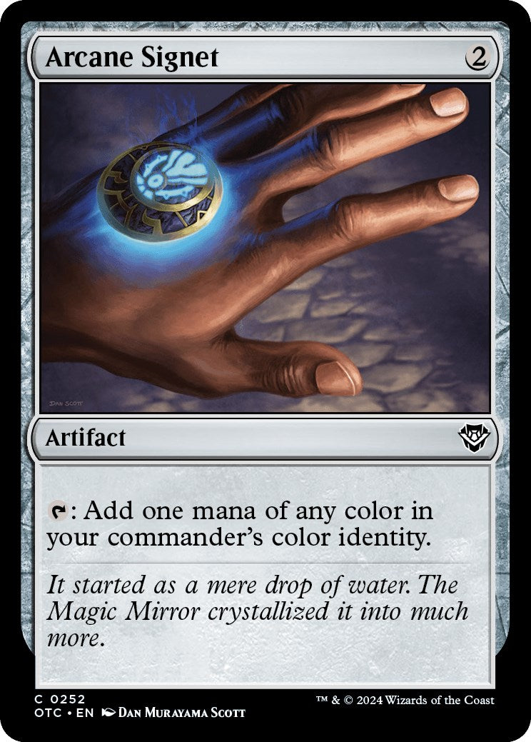 Arcane Signet [Outlaws of Thunder Junction Commander] - Magic: The Gathering - Card Brawlers | Quebec | Canada |
