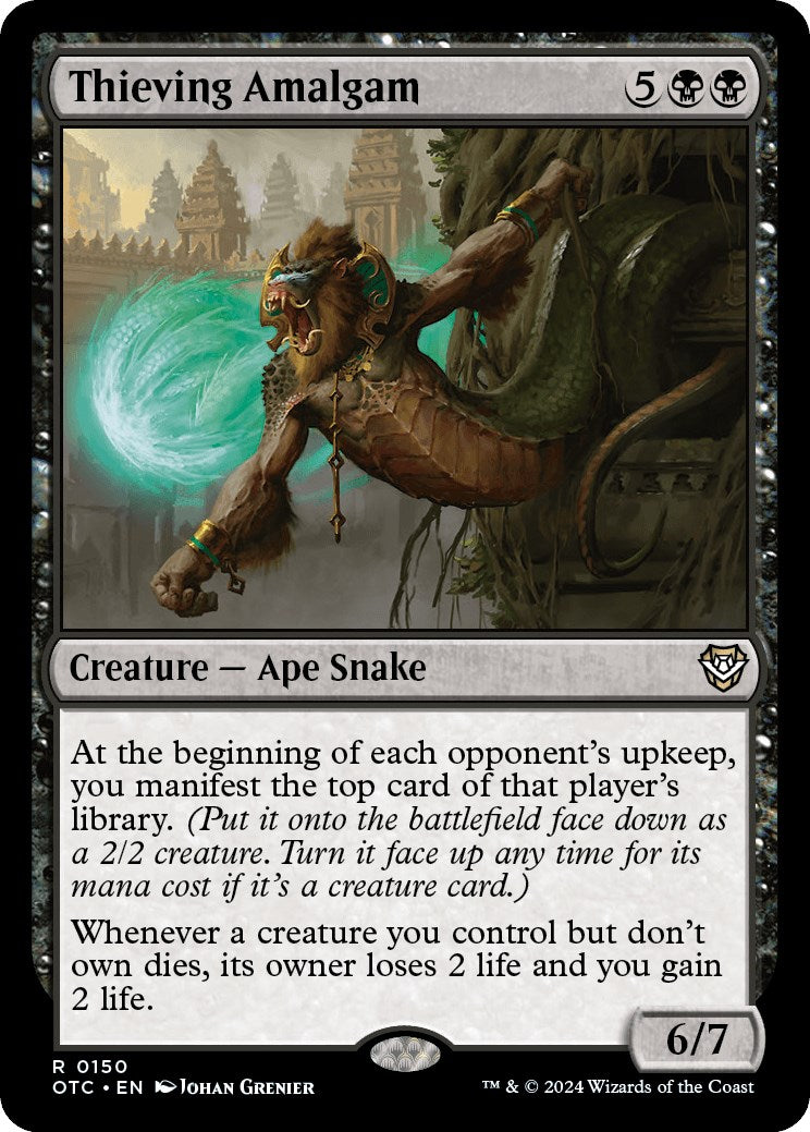 Thieving Amalgam [Outlaws of Thunder Junction Commander] - Magic: The Gathering - Card Brawlers | Quebec | Canada |