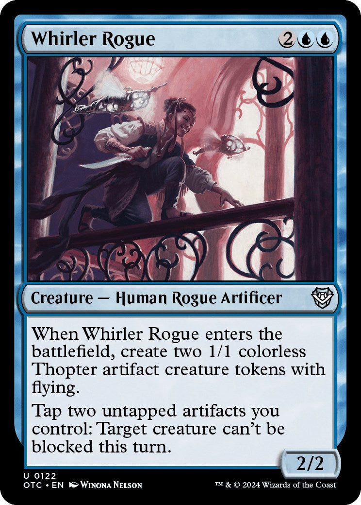 Whirler Rogue [Outlaws of Thunder Junction Commander] - Magic: The Gathering - Card Brawlers | Quebec | Canada |