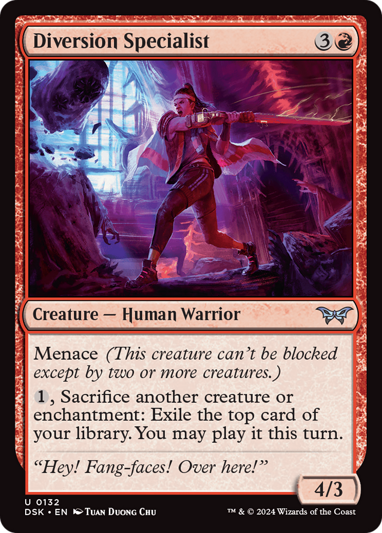 Diversion Specialist [Duskmourn: House of Horror] - Magic: The Gathering - Card Brawlers | Quebec | Canada |