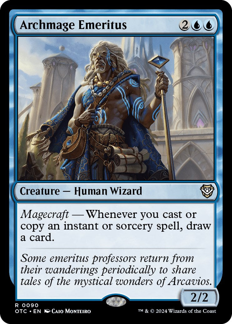 Archmage Emeritus [Outlaws of Thunder Junction Commander] - Magic: The Gathering - Card Brawlers | Quebec | Canada |