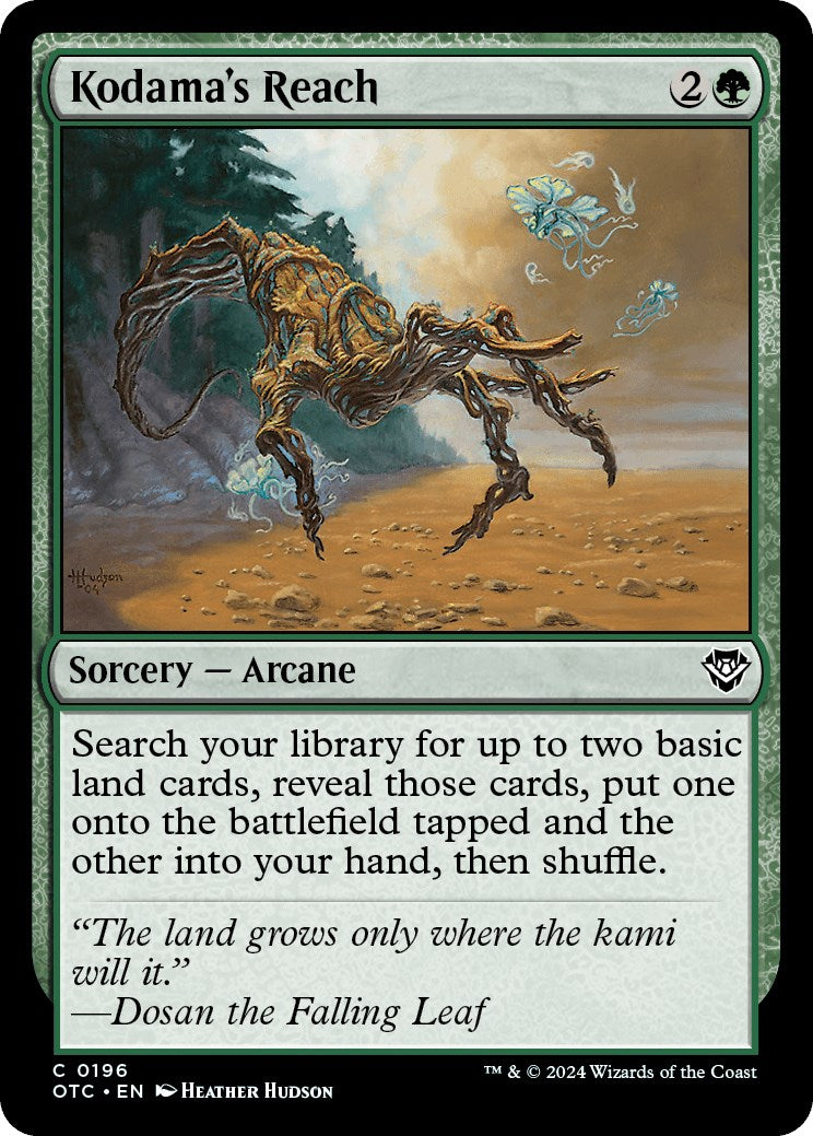 Kodama's Reach [Outlaws of Thunder Junction Commander] - Magic: The Gathering - Card Brawlers | Quebec | Canada |