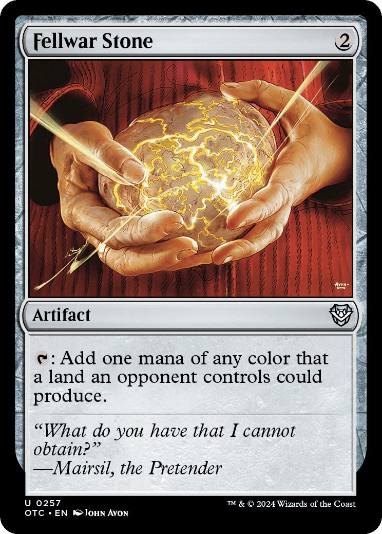 Fellwar Stone [Outlaws of Thunder Junction Commander] - Magic: The Gathering - Card Brawlers | Quebec | Canada |
