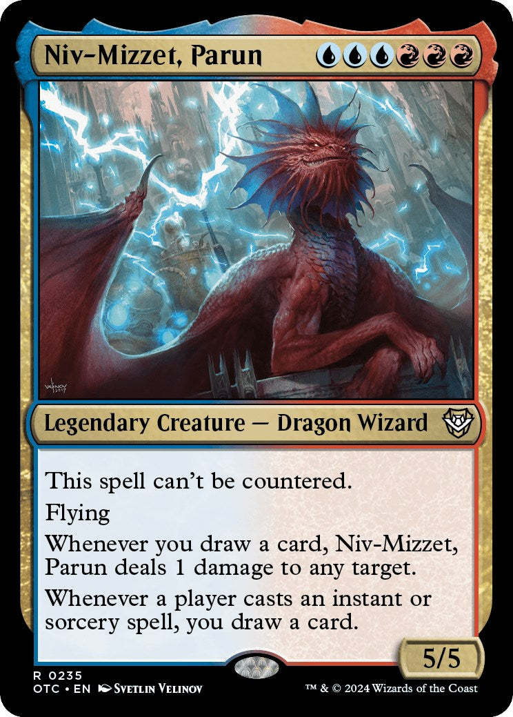 Niv-Mizzet, Parun [Outlaws of Thunder Junction Commander] - Magic: The Gathering - Card Brawlers | Quebec | Canada |