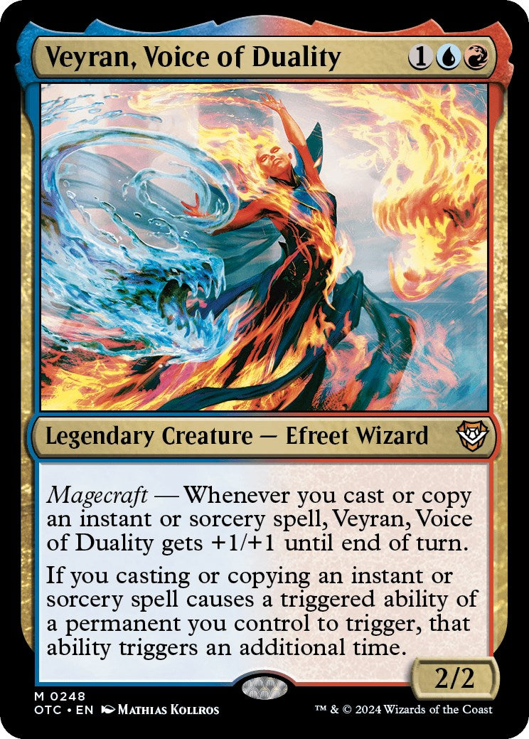 Veyran, Voice of Duality [Outlaws of Thunder Junction Commander] - Magic: The Gathering - Card Brawlers | Quebec | Canada |