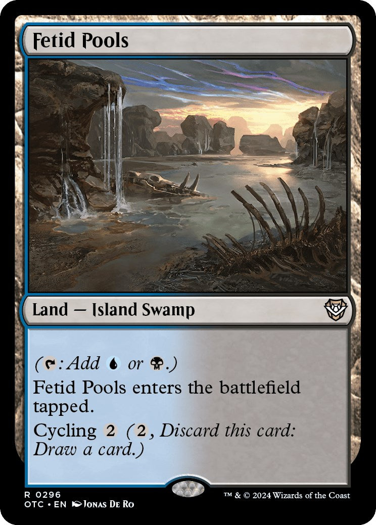 Fetid Pools [Outlaws of Thunder Junction Commander] - Magic: The Gathering - Card Brawlers | Quebec | Canada |