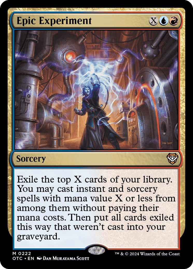 Epic Experiment [Outlaws of Thunder Junction Commander] - Magic: The Gathering - Card Brawlers | Quebec | Canada |