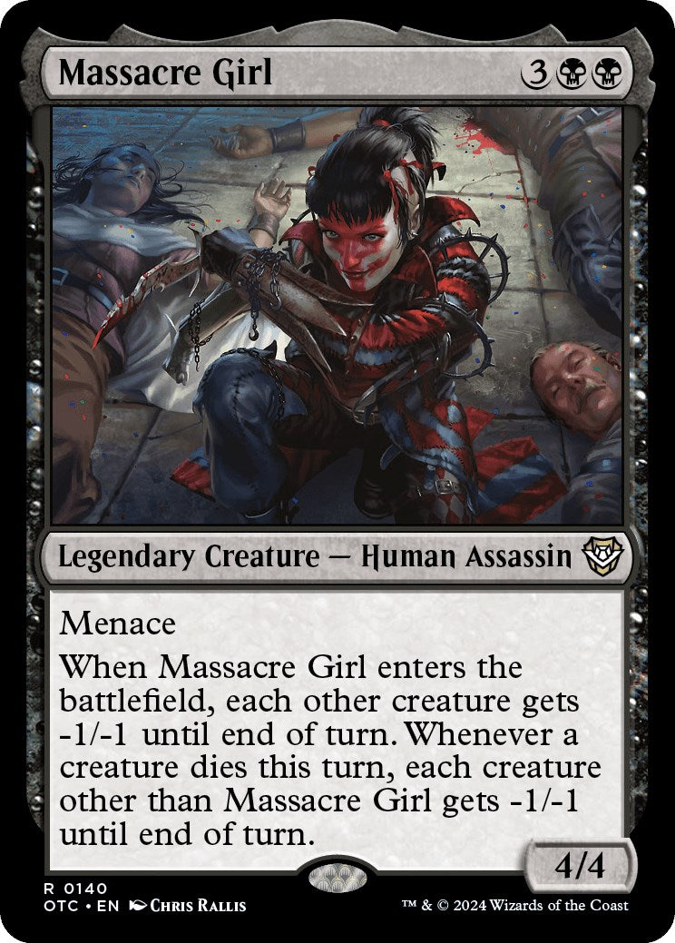 Massacre Girl [Outlaws of Thunder Junction Commander] - Magic: The Gathering - Card Brawlers | Quebec | Canada |