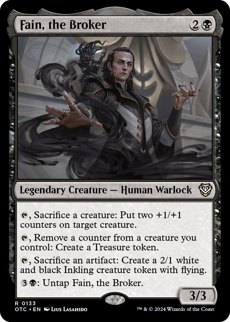 Fain, the Broker [Outlaws of Thunder Junction Commander] - Magic: The Gathering - Card Brawlers | Quebec | Canada |