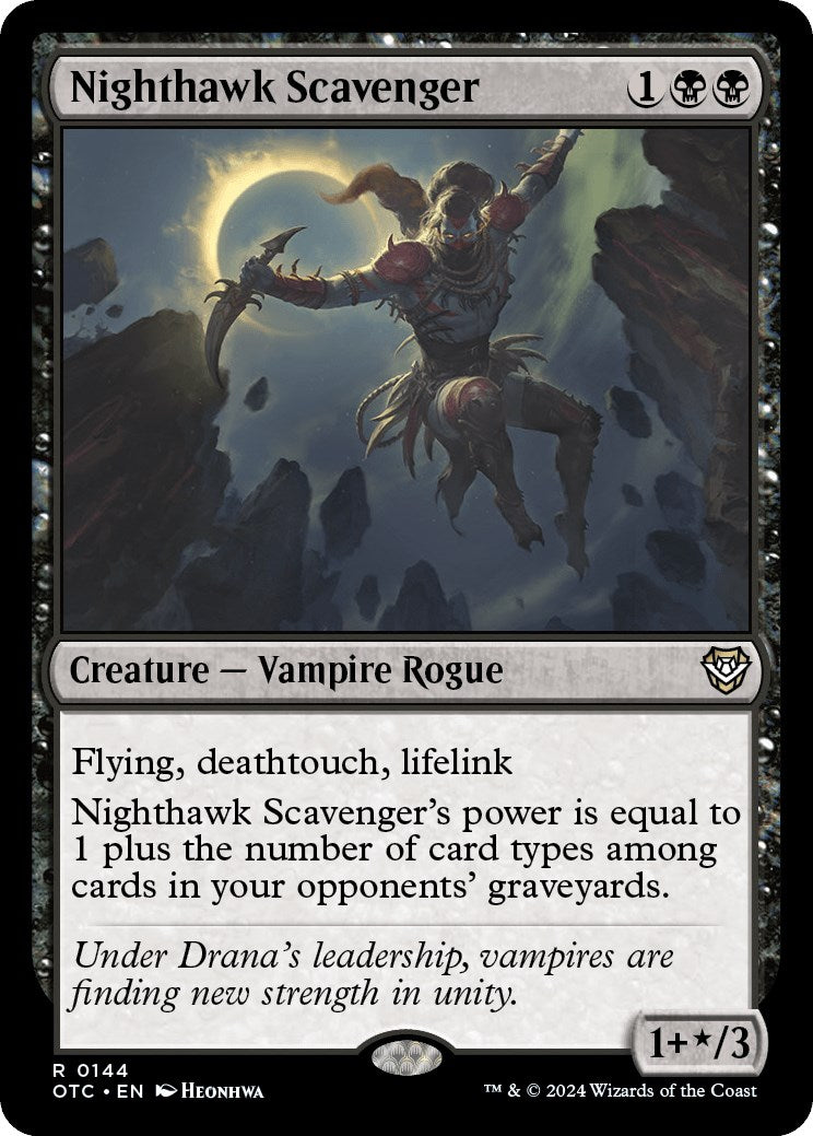 Nighthawk Scavenger [Outlaws of Thunder Junction Commander] - Magic: The Gathering - Card Brawlers | Quebec | Canada |