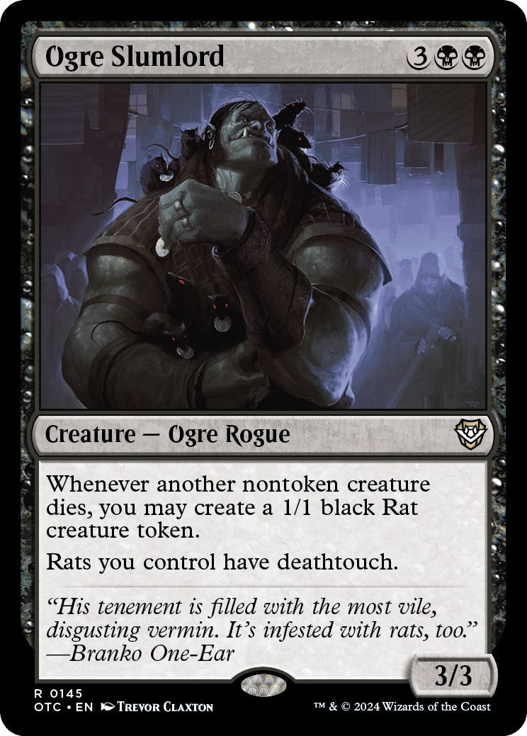 Ogre Slumlord [Outlaws of Thunder Junction Commander] - Magic: The Gathering - Card Brawlers | Quebec | Canada |