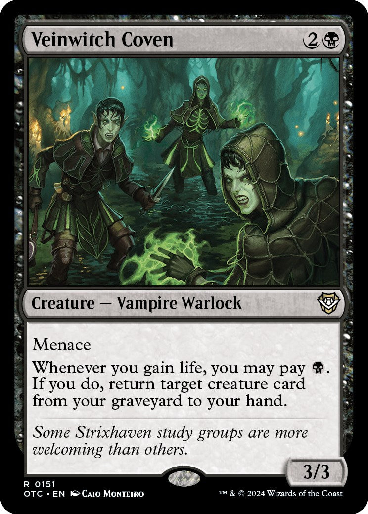Veinwitch Coven [Outlaws of Thunder Junction Commander] - Magic: The Gathering - Card Brawlers | Quebec | Canada |