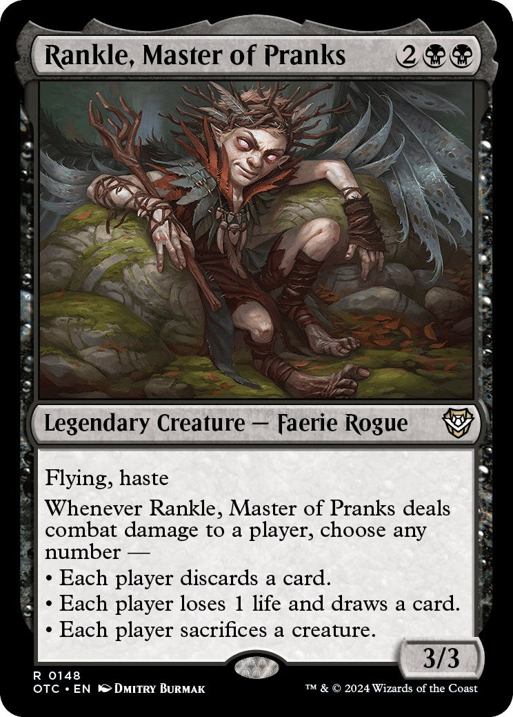 Rankle, Master of Pranks [Outlaws of Thunder Junction Commander] - Magic: The Gathering - Card Brawlers | Quebec | Canada |