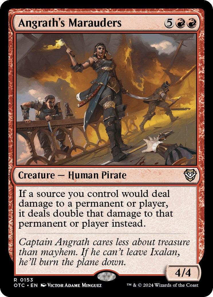 Angrath's Marauders [Outlaws of Thunder Junction Commander] - Magic: The Gathering - Card Brawlers | Quebec | Canada |