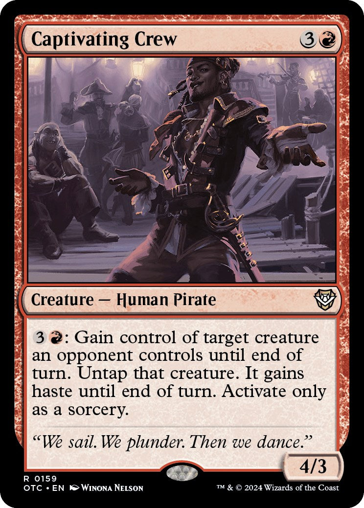 Captivating Crew [Outlaws of Thunder Junction Commander] - Magic: The Gathering - Card Brawlers | Quebec | Canada |