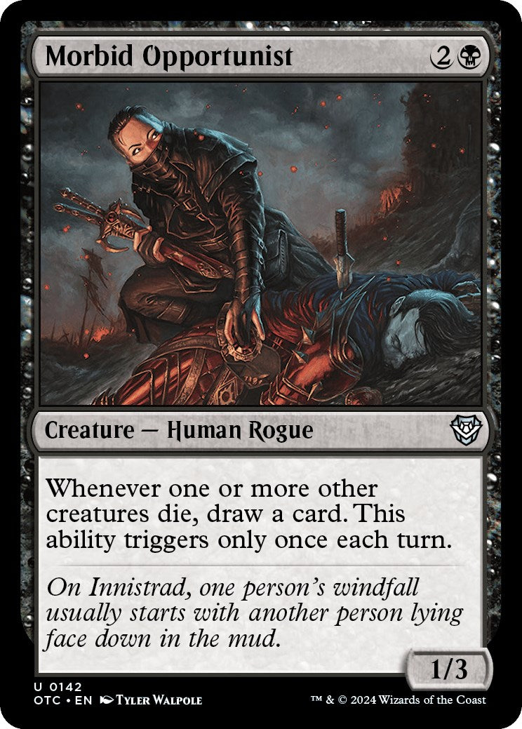 Morbid Opportunist [Outlaws of Thunder Junction Commander] - Magic: The Gathering - Card Brawlers | Quebec | Canada |
