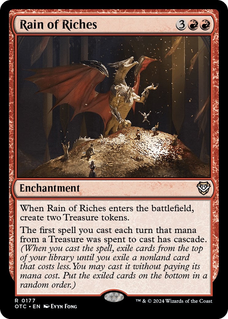 Rain of Riches [Outlaws of Thunder Junction Commander] - Magic: The Gathering - Card Brawlers | Quebec | Canada |