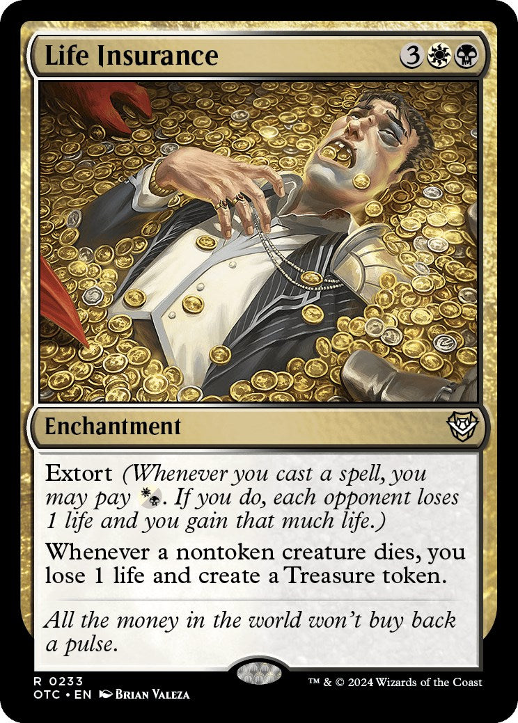 Life Insurance [Outlaws of Thunder Junction Commander] - Magic: The Gathering - Card Brawlers | Quebec | Canada |