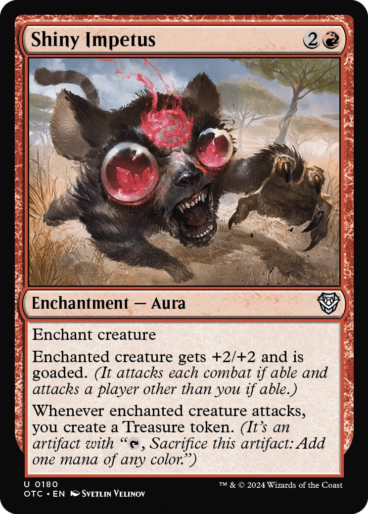 Shiny Impetus [Outlaws of Thunder Junction Commander] - Magic: The Gathering - Card Brawlers | Quebec | Canada |