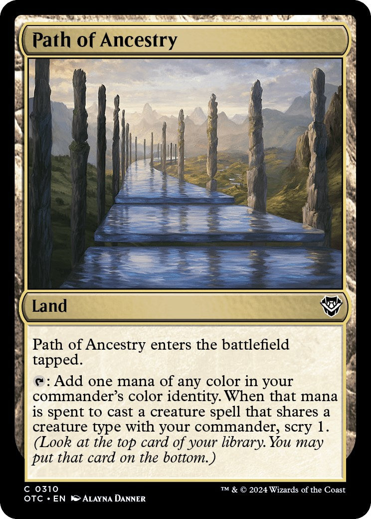 Path of Ancestry [Outlaws of Thunder Junction Commander] - Magic: The Gathering - Card Brawlers | Quebec | Canada |