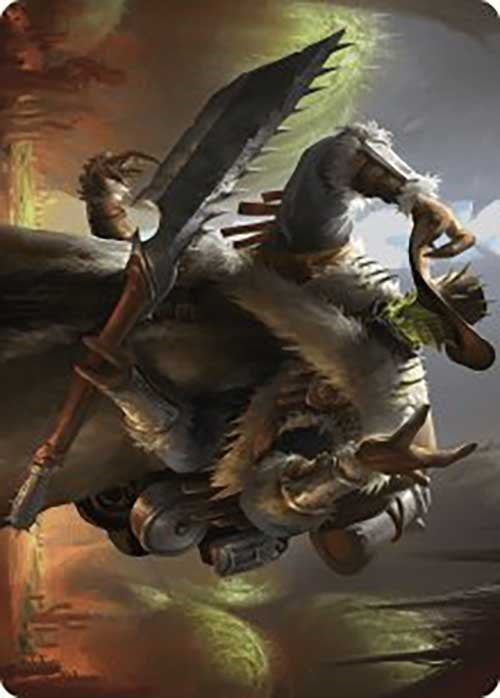 Hardbristle Bandit Art Card [Outlaws of Thunder Junction Art Series] - Magic: The Gathering - Card Brawlers | Quebec | Canada |
