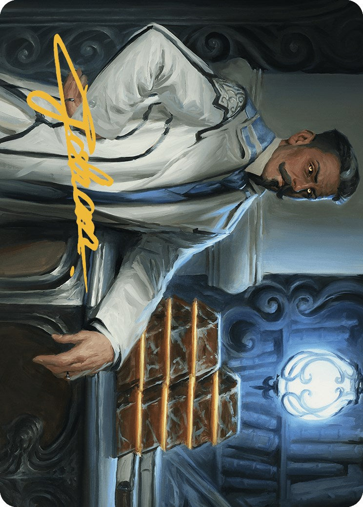 Baron Bertram Graywater Art Card (Gold-Stamped Signature) [Outlaws of Thunder Junction Art Series] - Magic: The Gathering - Card Brawlers | Quebec | Canada |