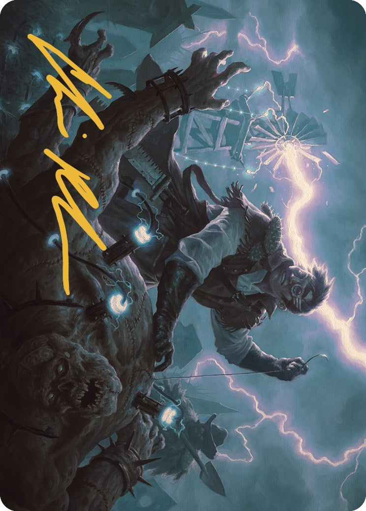 Geralf, the Fleshwright Art Card (Gold-Stamped Signature) [Outlaws of Thunder Junction Art Series] - Magic: The Gathering - Card Brawlers | Quebec | Canada |